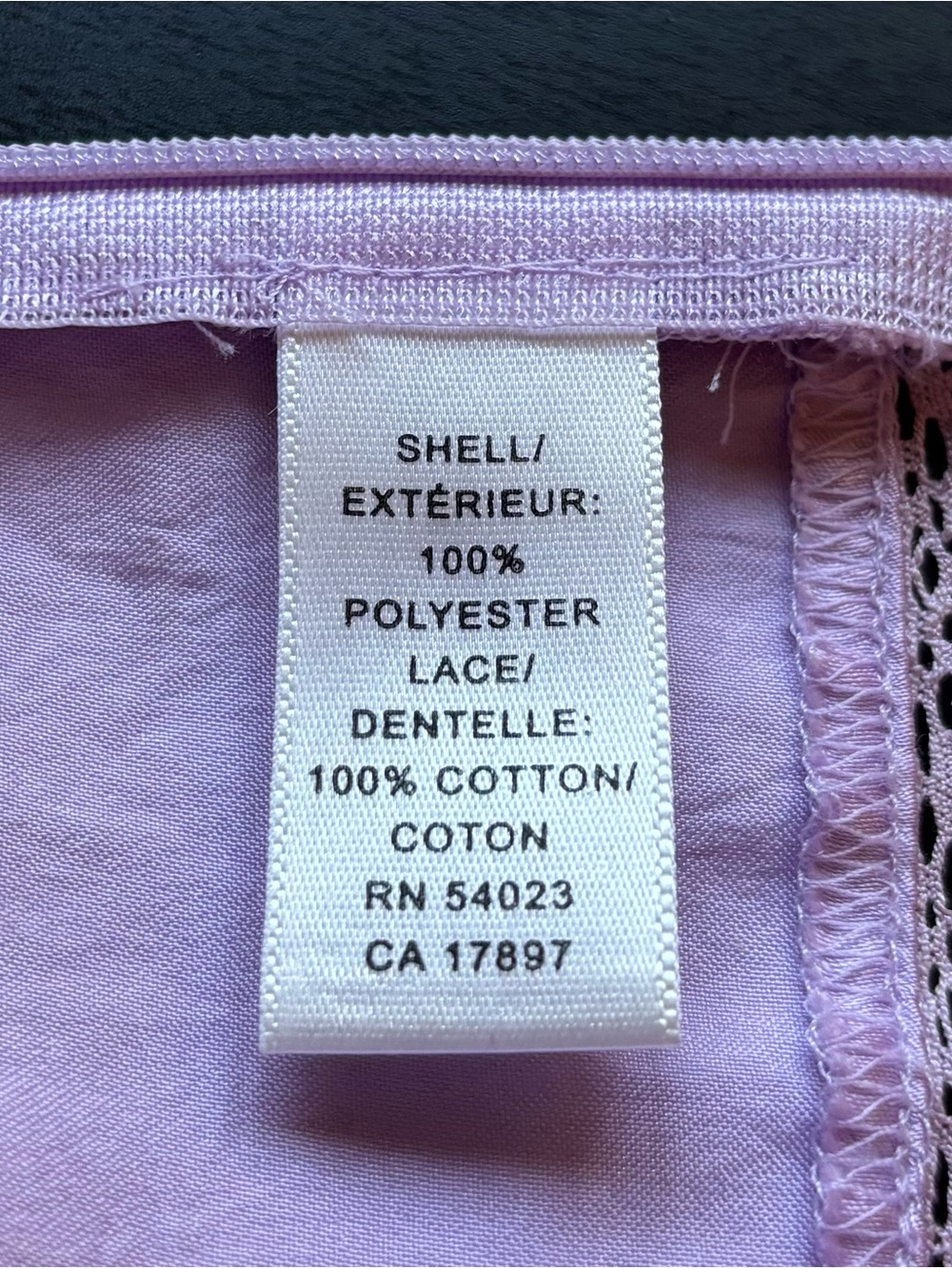 VTG Banana Republic Lavender Lace-Trim Camisole - Picture 6 of 8